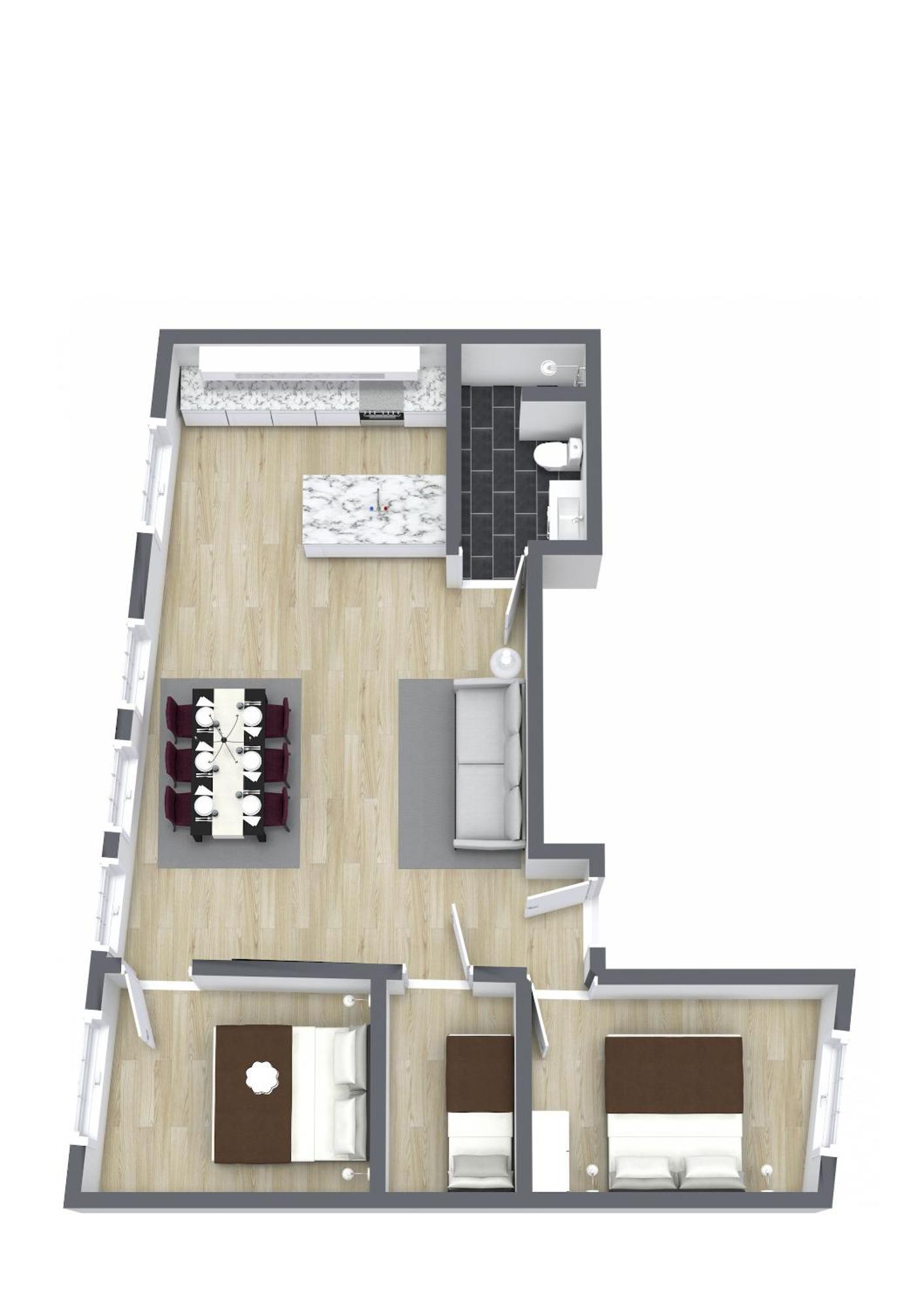 Perfect 3 Bedroom Apartment In The Heart Of Cph København Eksteriør billede